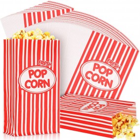 KM oil-resistant paper bag microwave popcorn bags with logo print